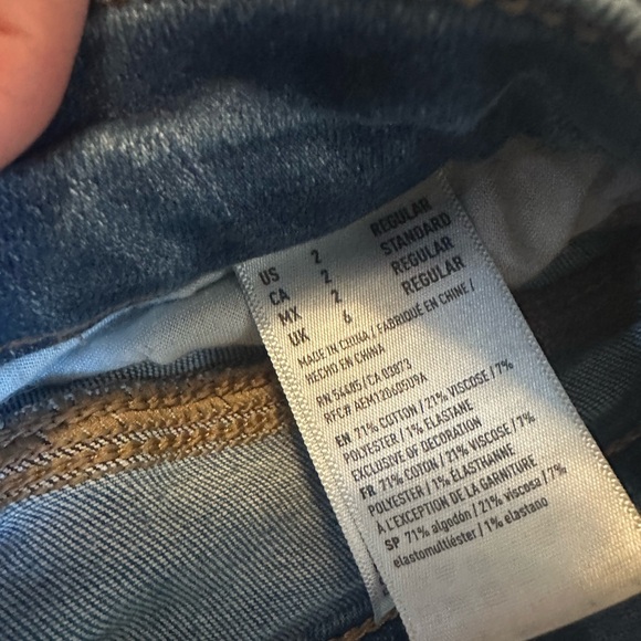 American Eagle Outfitters Distressed Denim Skinny Jeans - Picture 3 of 3